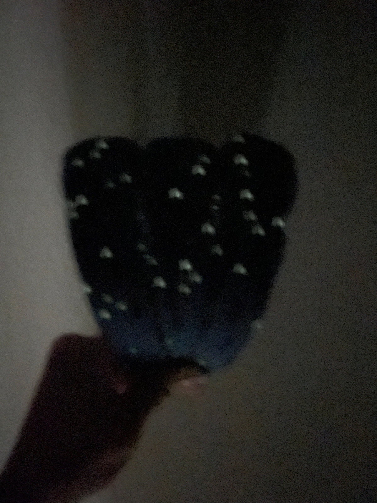 Glow in the Dark Bat Top Knot