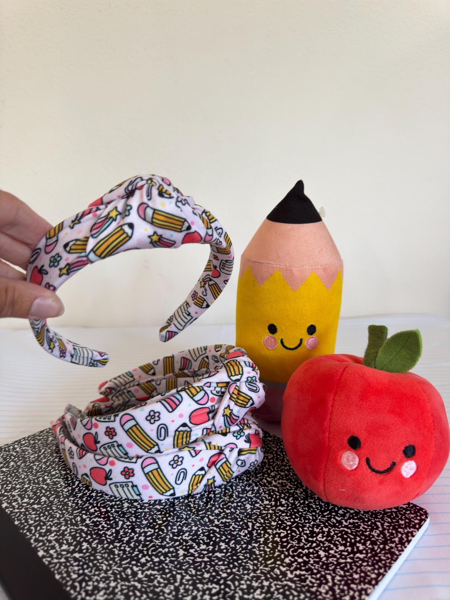 Pencils & Apples, Back to School Headband, Teacher Headband