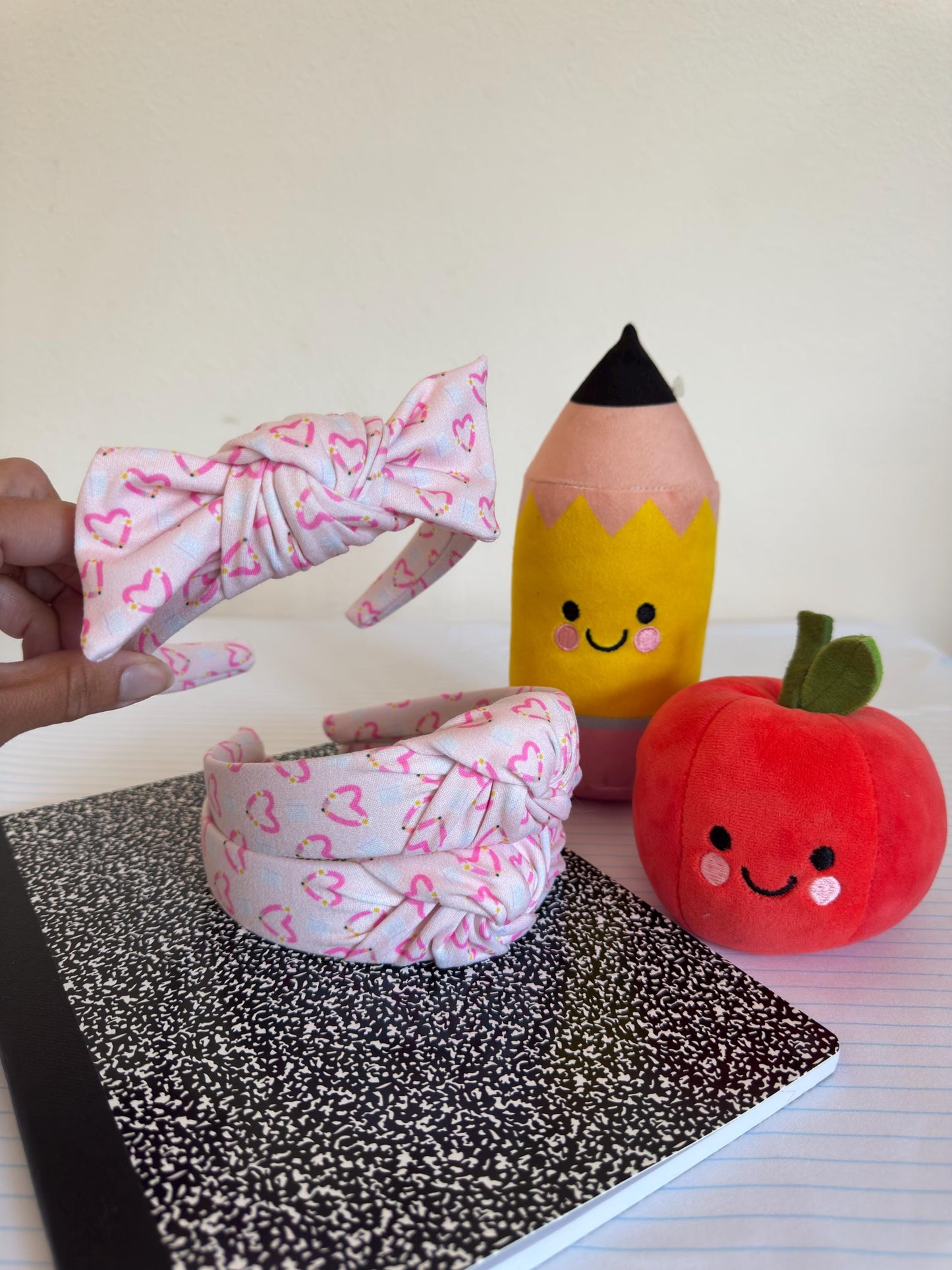 Heart Pencils, Back to School Headband, Teacher Headband