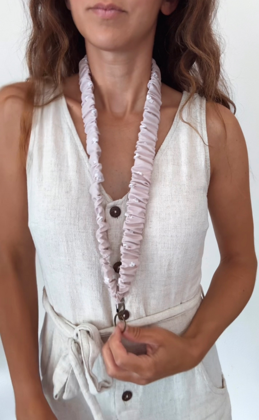 Lanyards & Wristlets, Light Brown Floral