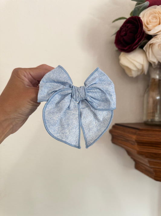 Chambray Fable Bow