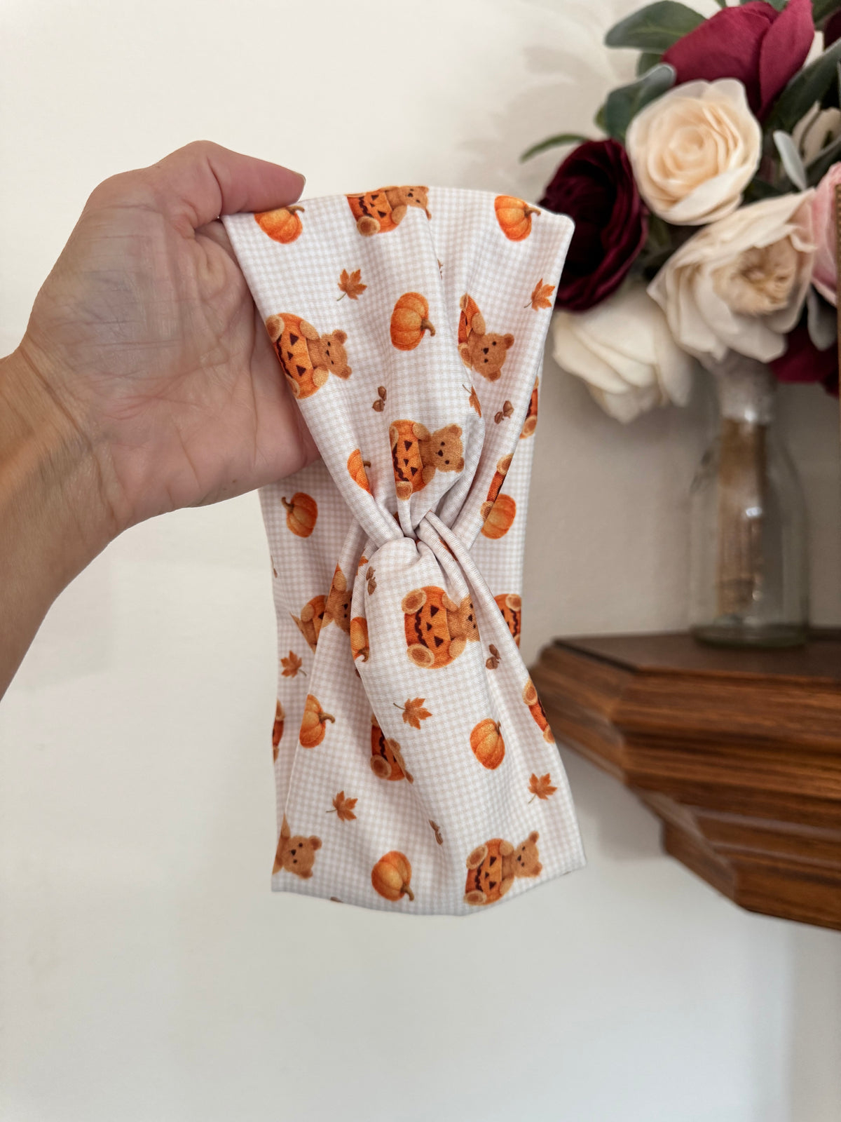 Teddy Bear Wide Turban