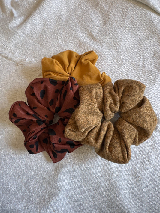 Set of 3 Jumbo Scrunchies