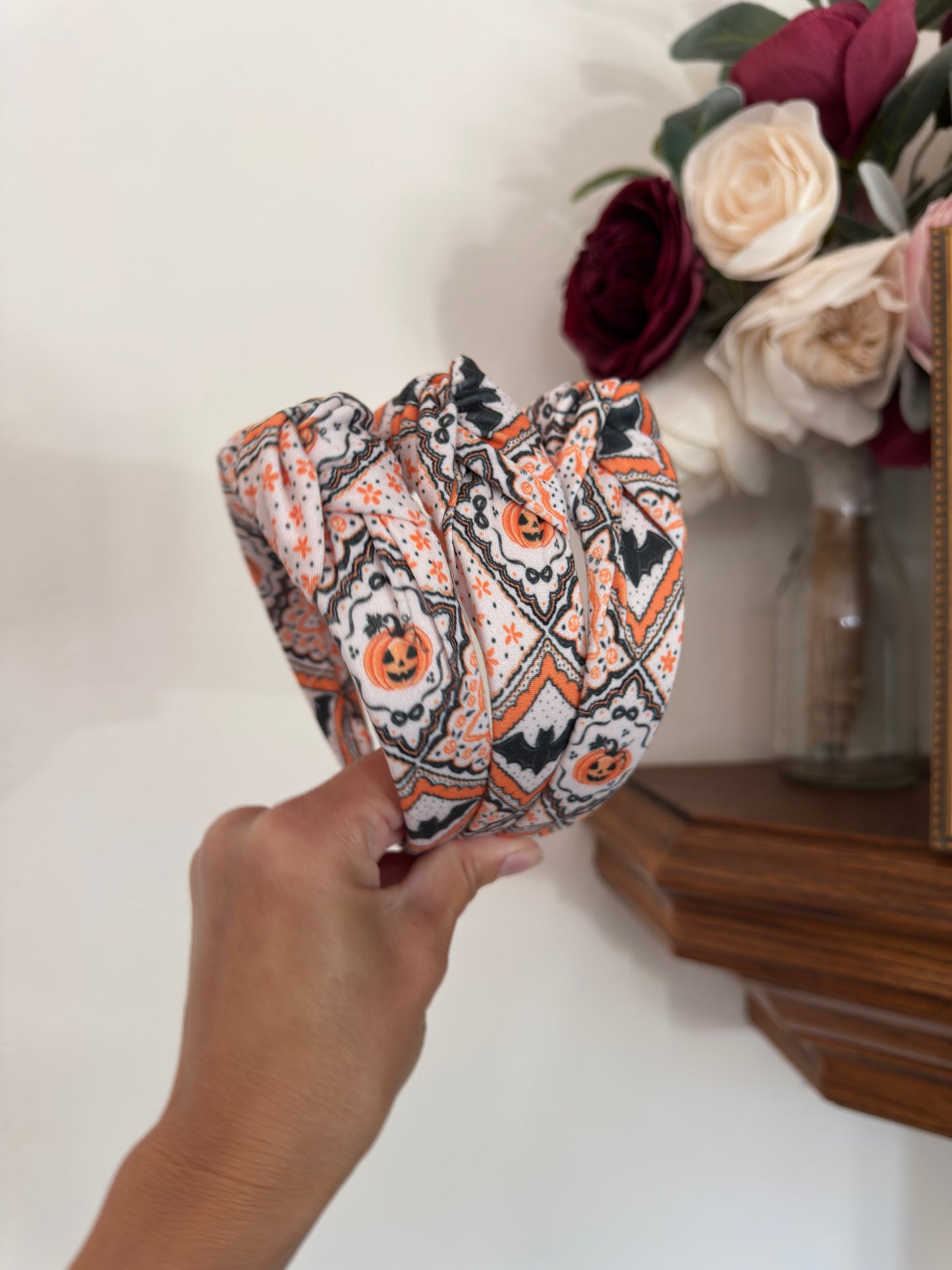 Halloween Patchwork Headband