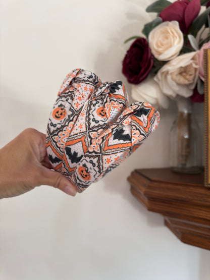 Halloween Patchwork Headband