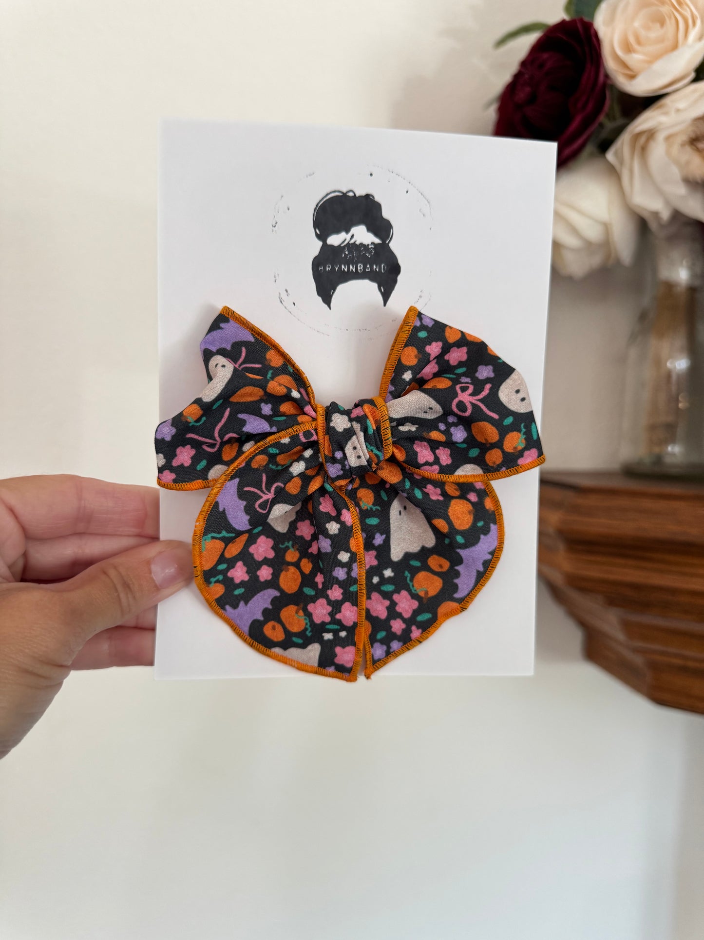 Bats & Pink Bows Fable Bow