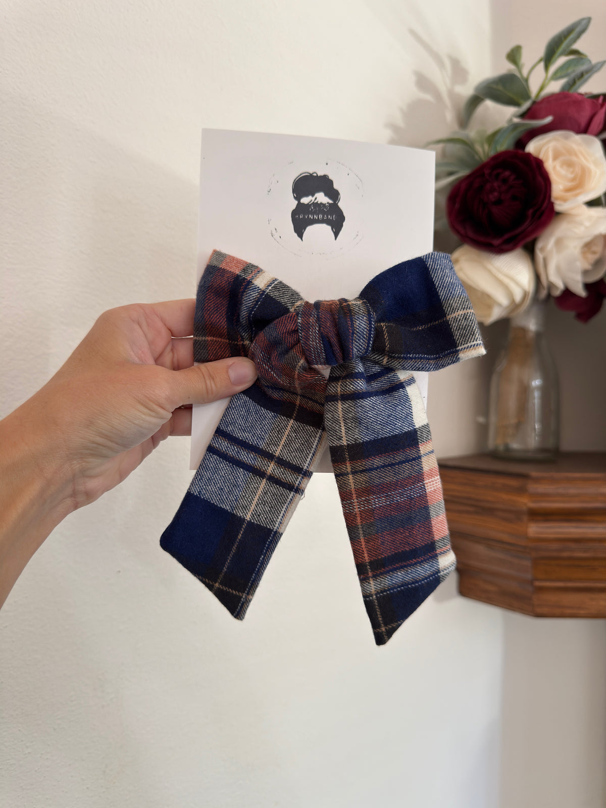 Fall Floral Scrunchies