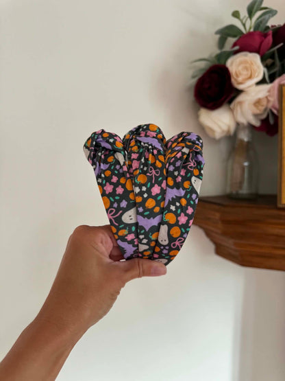 Bats Ghosts & Bows Headband, Halloween