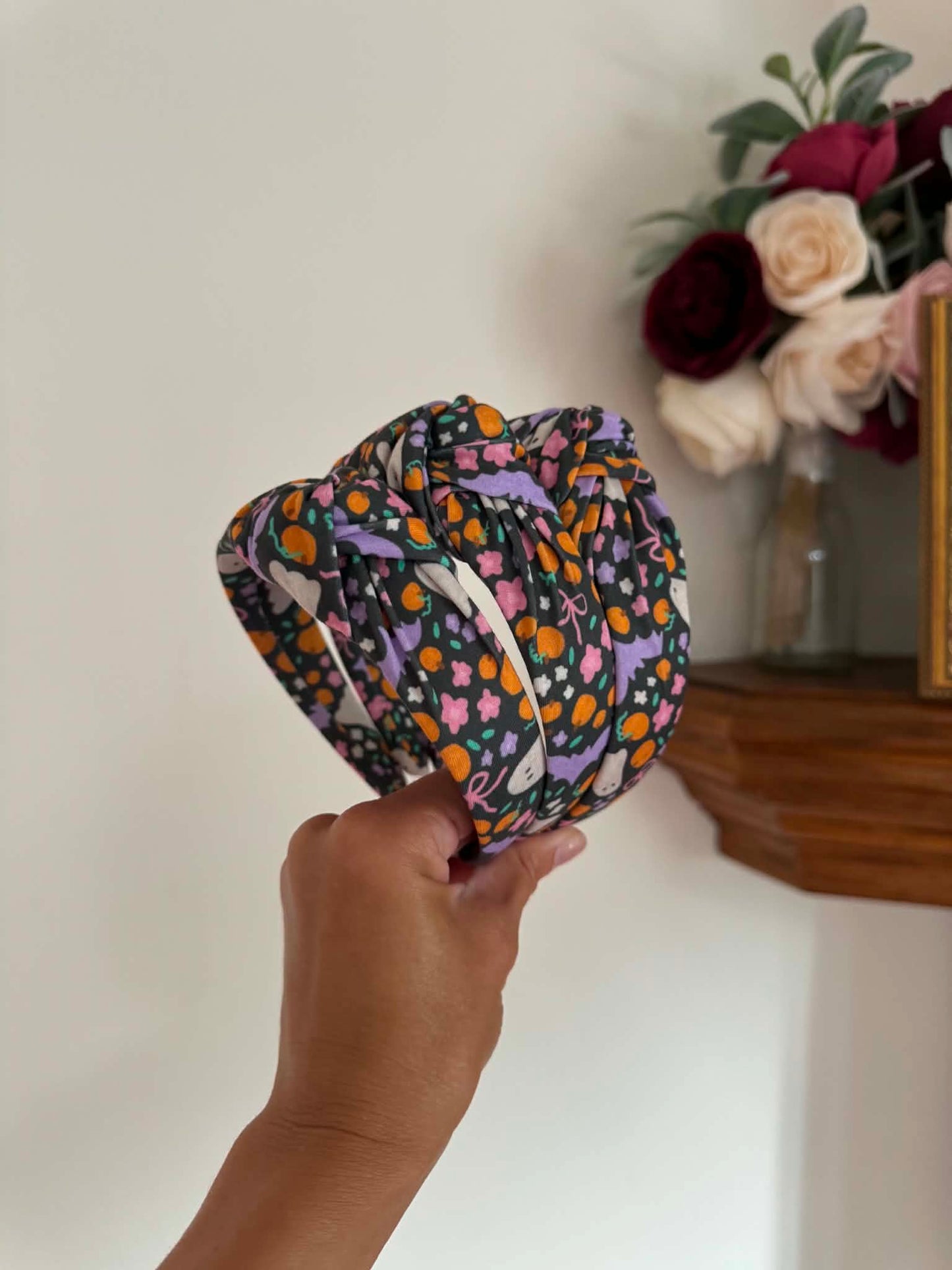 Bats Ghosts & Bows Headband, Halloween