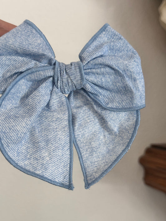 Chambray Fable Bow