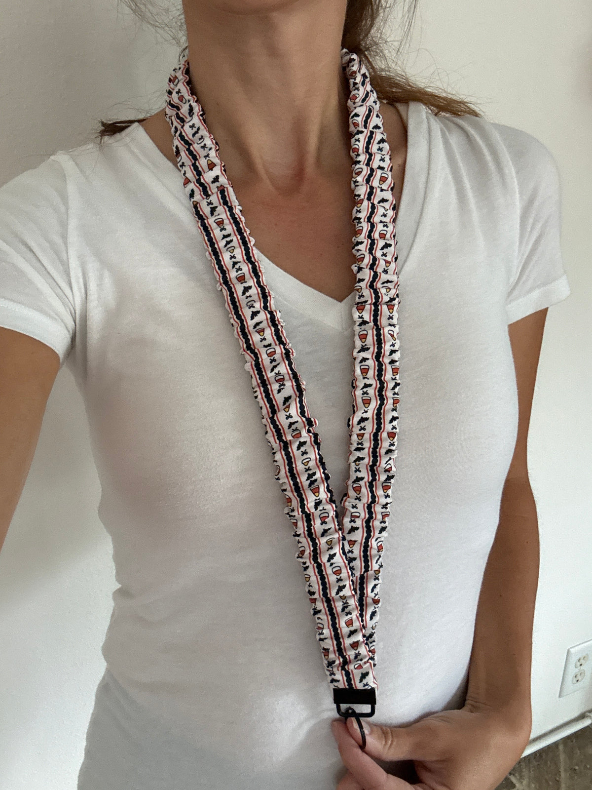 Candy Corn Lanyard & Wristlet