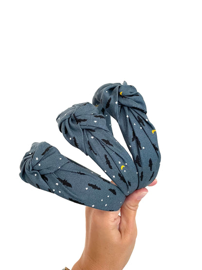 Glow in the Dark Bat Top Knot