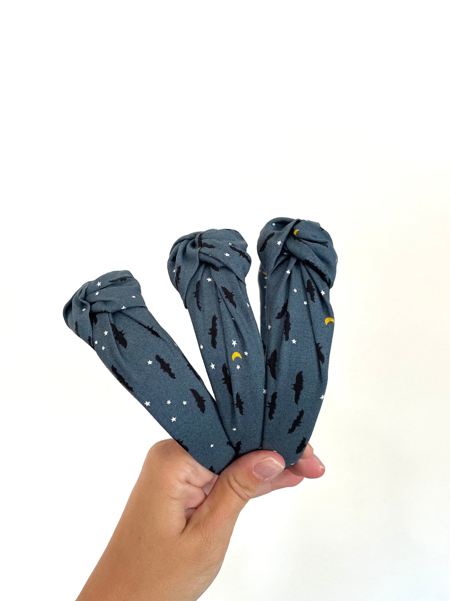 Glow in the Dark Bat Top Knot