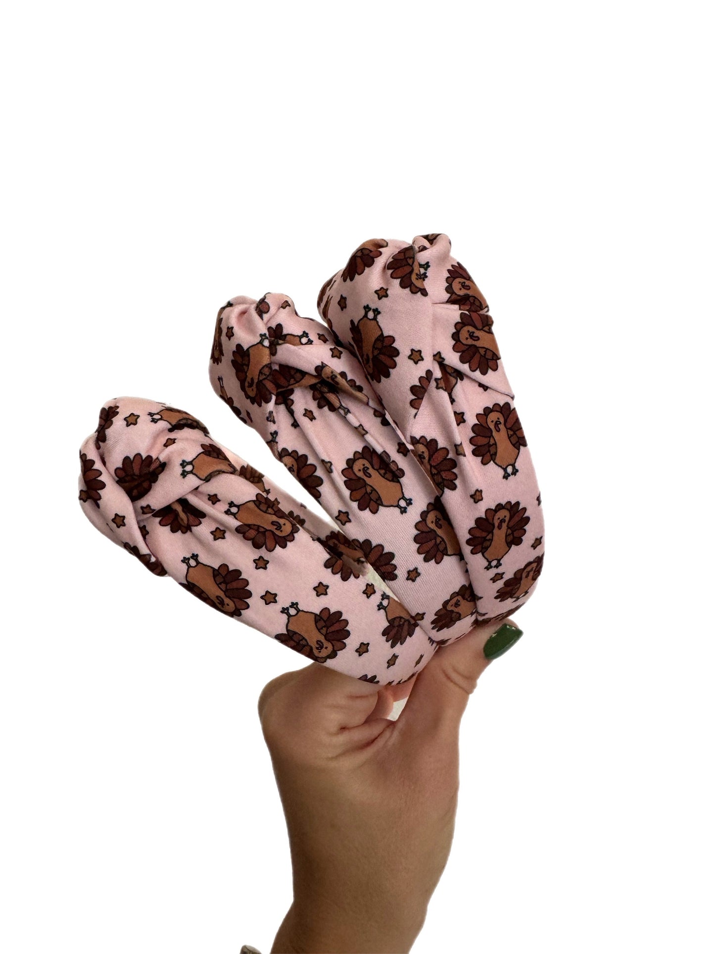 Turkey Top Knot Headband