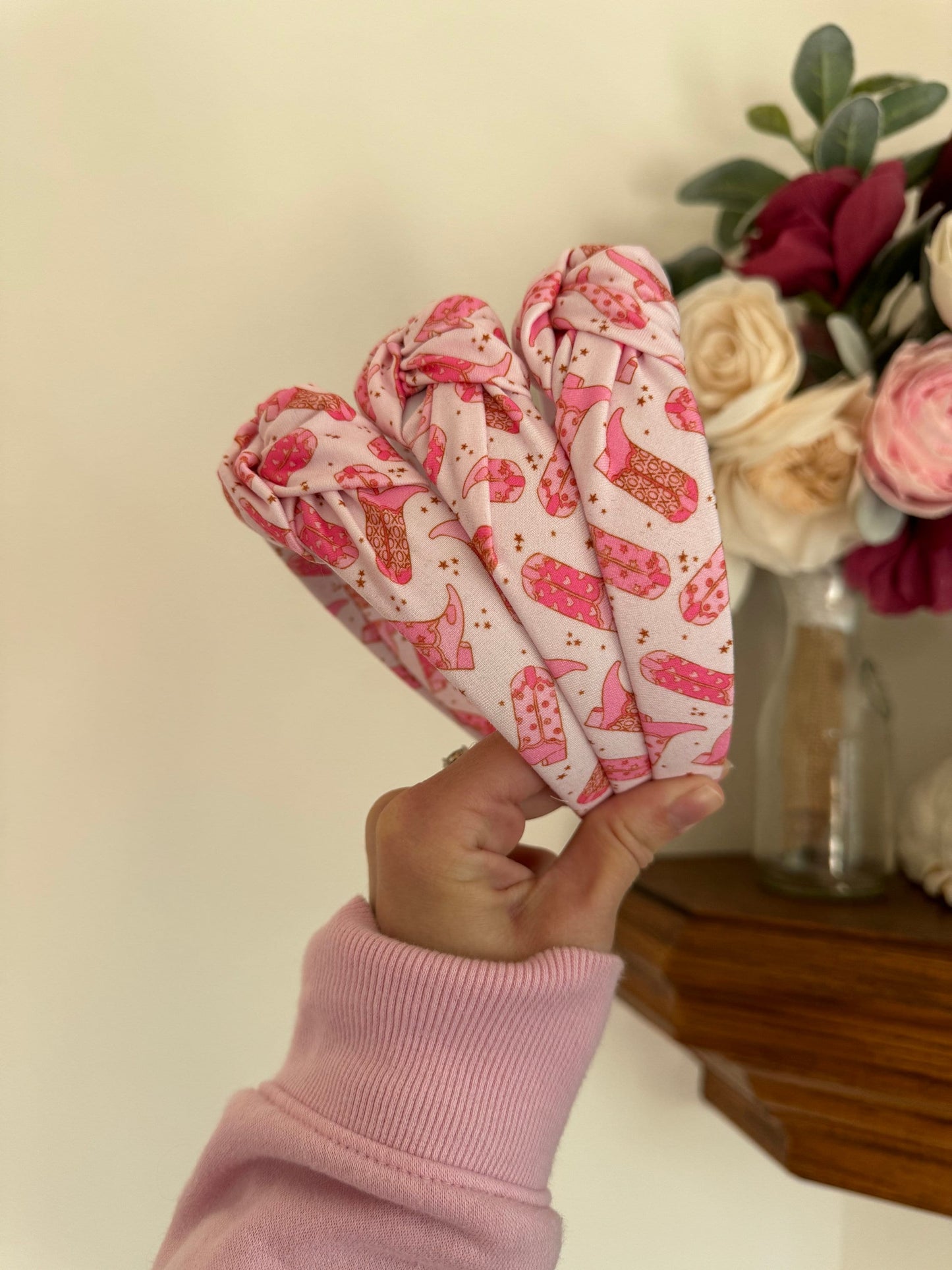 Let's Go Girls Headband, Boots Headband, Nashville Headband, Hard Headband, Brynnbands
