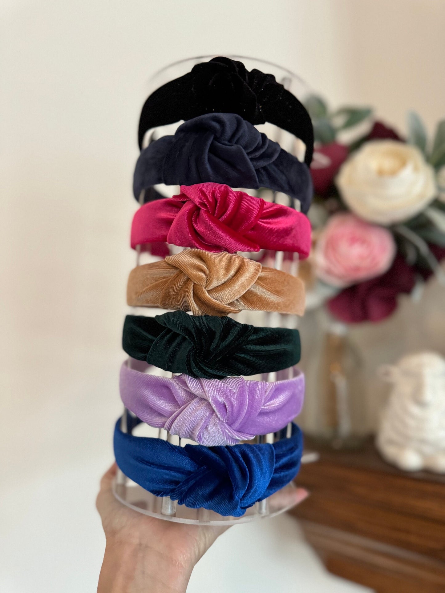 Knotted Velvet Headband: Comfortable Hair Accessory
