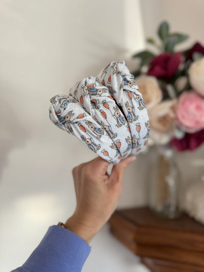 Peter Rabbit  Headband, Hard Headband, Easter Headband, Bunny Headband, Brynnbands