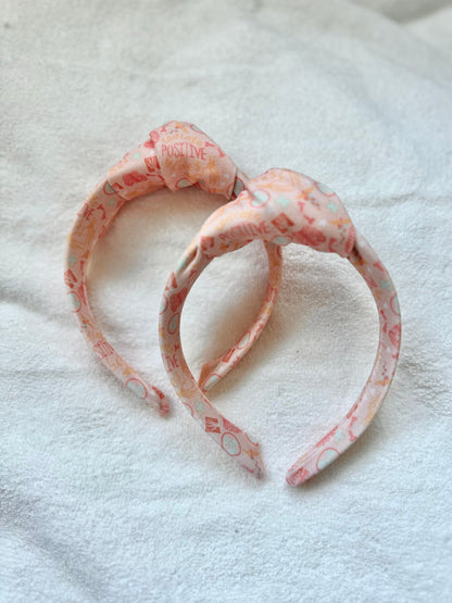 Radiology Knot Headband, nursing Headband, hospital Headband, Brynnbands, Hard Headband, Knotted Headband,