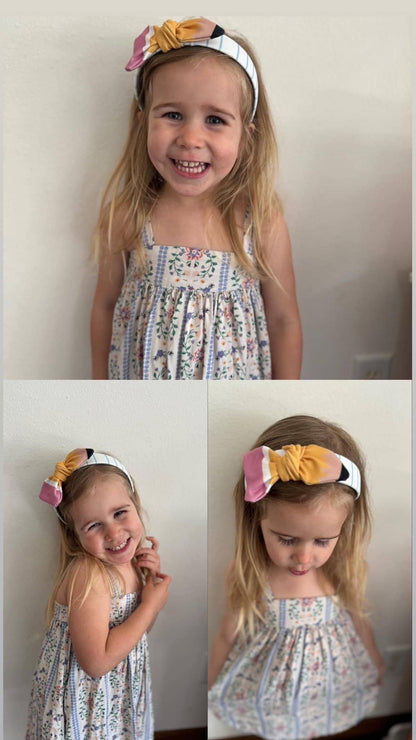 Pencil Headband, Bow Hard Headband: Teacher Appreciation Gift