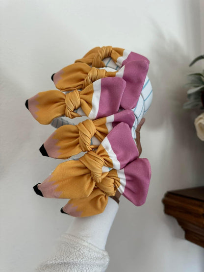 Pencil Headband, Bow Hard Headband: Teacher Appreciation Gift