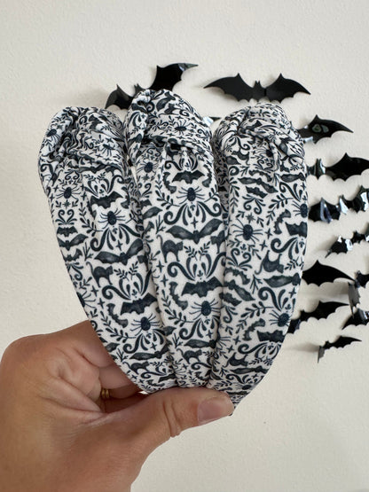 Bats & Spiders Top Knot