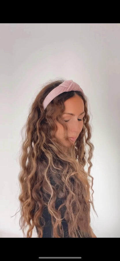 Handmade Soft Corduroy Headband, Fall Hair Accessory