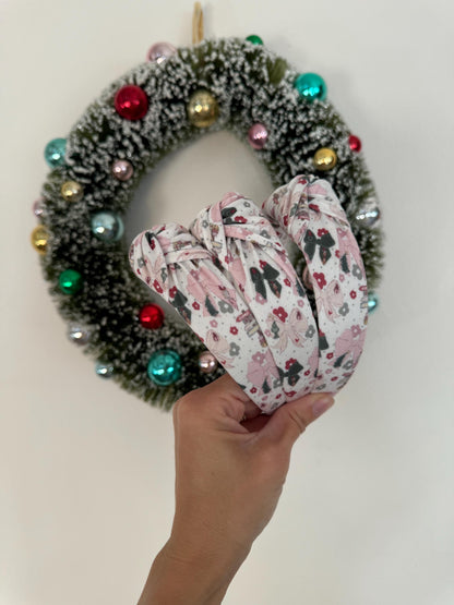 Green Guy Bows Top Knot Headband