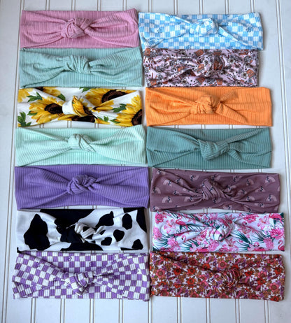 Knotted Headband: Soft Sewn-Knot Hair Accessory