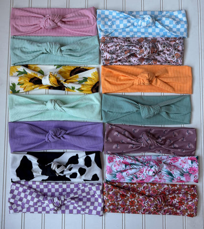 Knotted Headband: Soft Sewn-Knot Hair Accessory