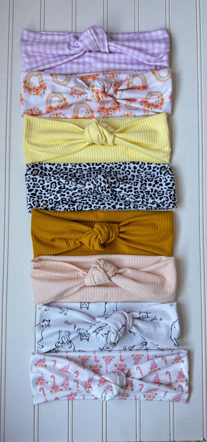 Knotted Headband: Soft Sewn-Knot Hair Accessory