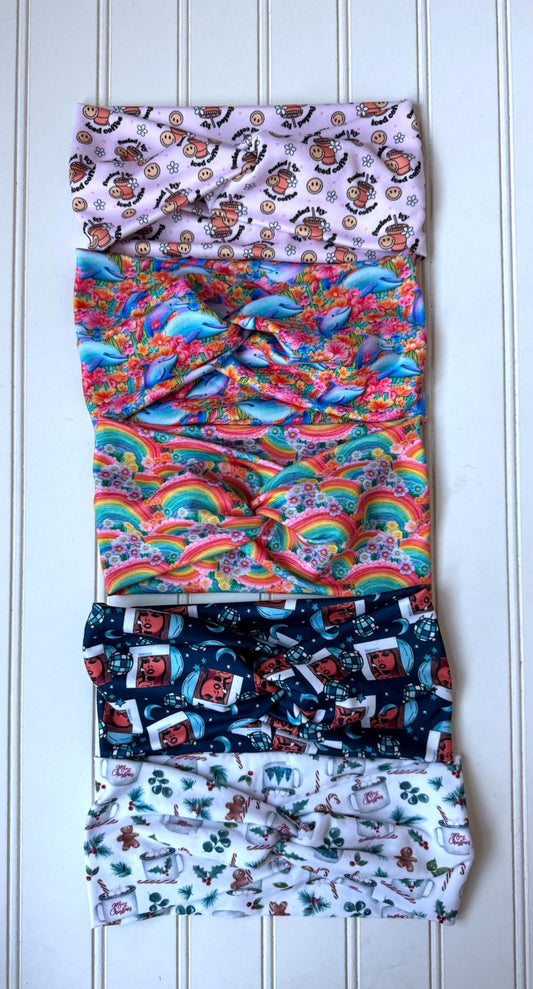 Wide Turbans Headbands