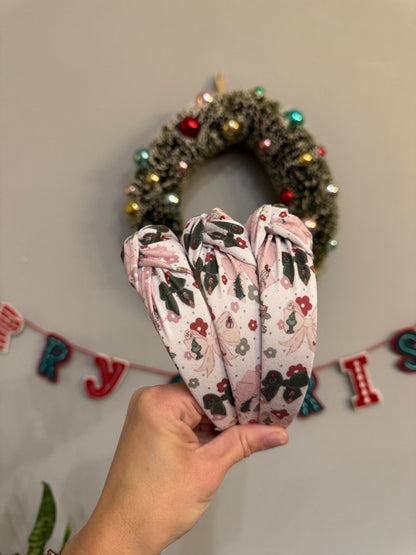 Green Guy Bows Top Knot Headband