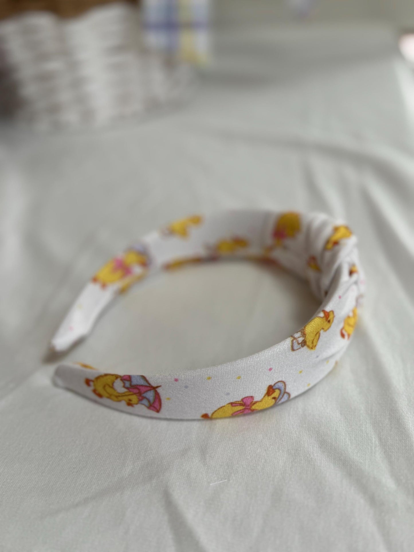 Ducks Headband, Hard Headband, Easter Headband, Easter Basket Gifts, Hard Headband, Brynnbands