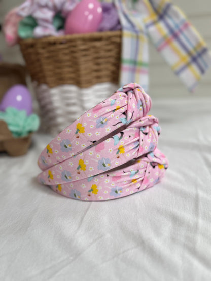 Floral Ballerinas Hard Headband, Easter Basket Gift