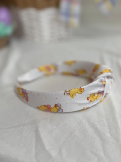 Ducks Headband, Hard Headband, Easter Headband, Easter Basket Gifts, Hard Headband, Brynnbands