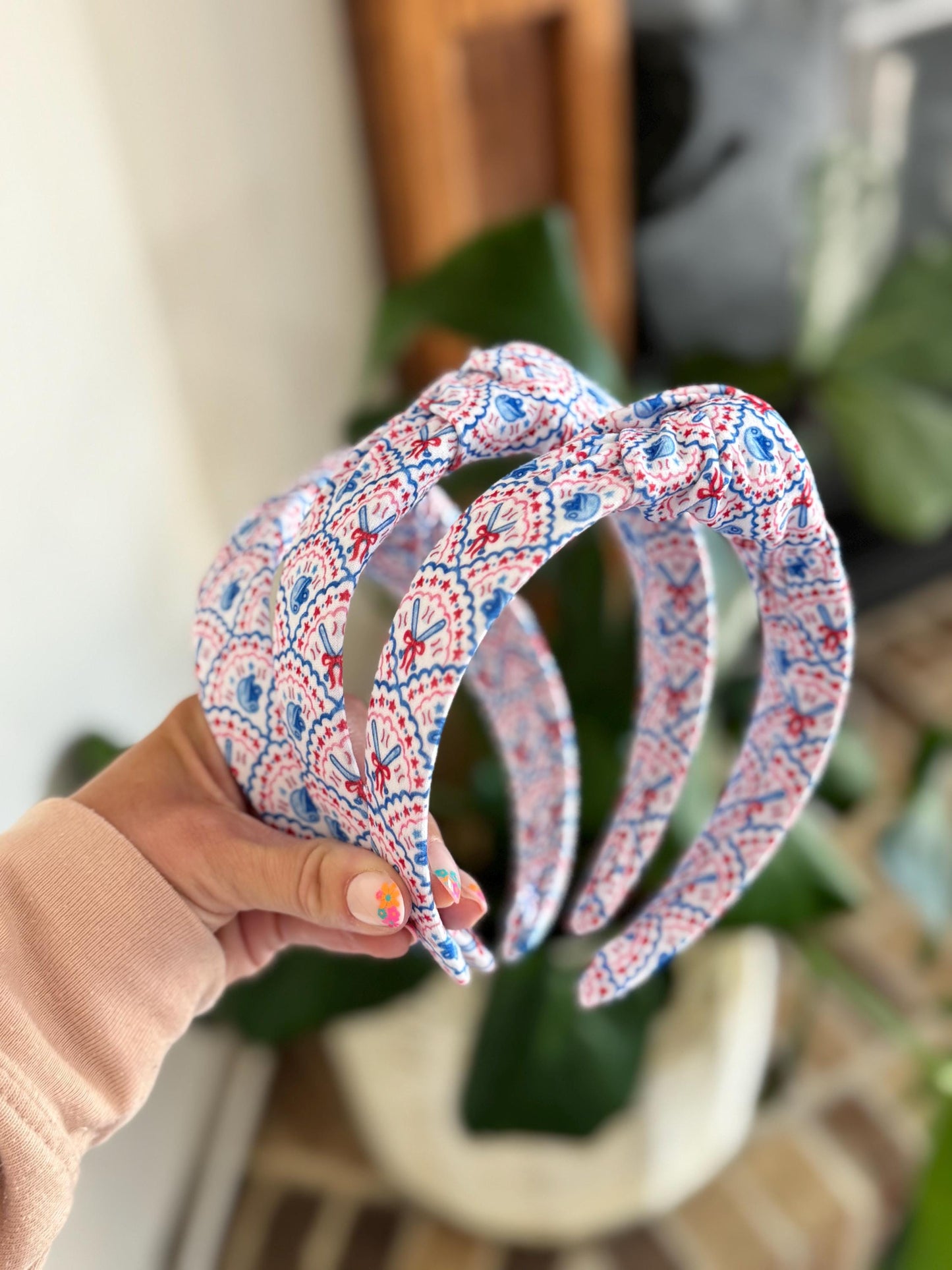 Baseball Headband, Baseball Scallops, Top Knot, Baseball Headband, Brynnbands, Hard Headband, Knotted Headband, Baseball Mama, Headband