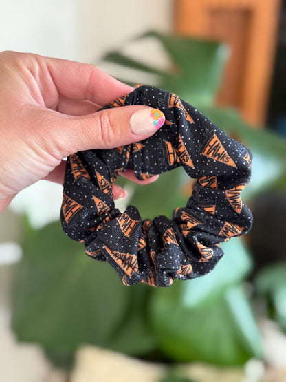 Hawks Scrunchie, School spirit Scrunchie, Brynnbands,