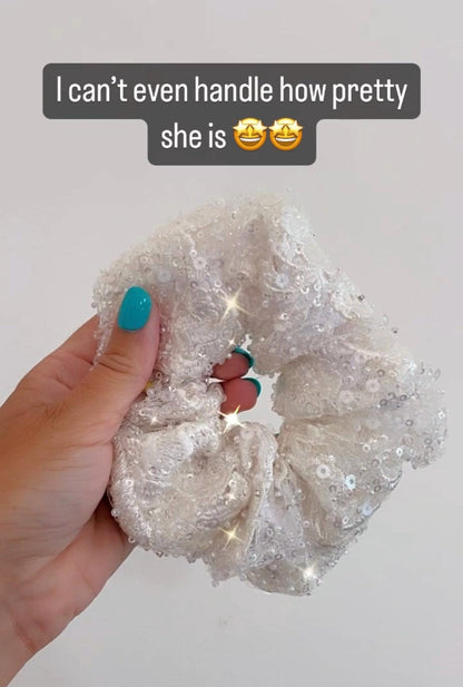 Custom Order Wedding Dress Scrunchie