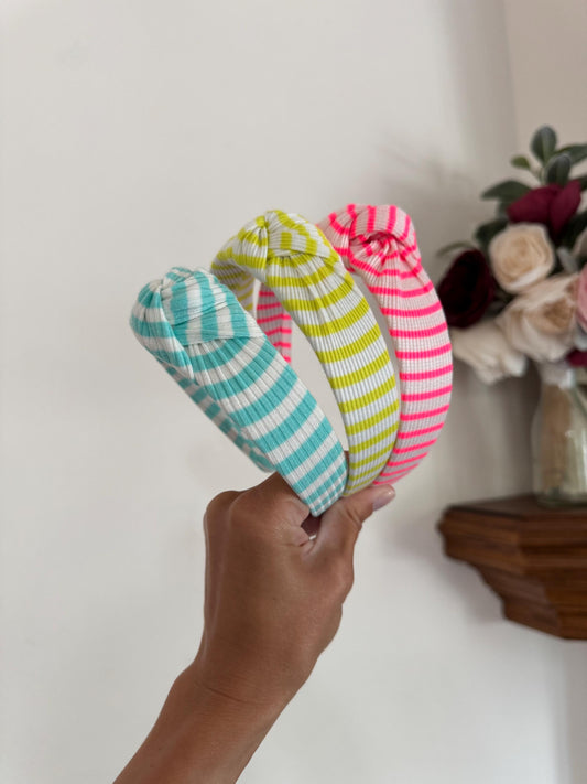 Neon Headband: Comfortable Spring Summer Hair Accessory