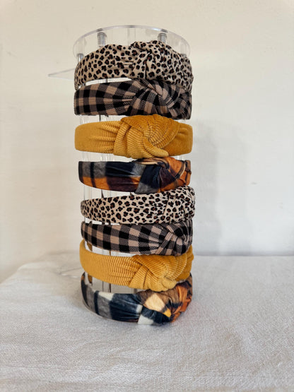 Women's Knotted Headbands, Fall  Headbands
