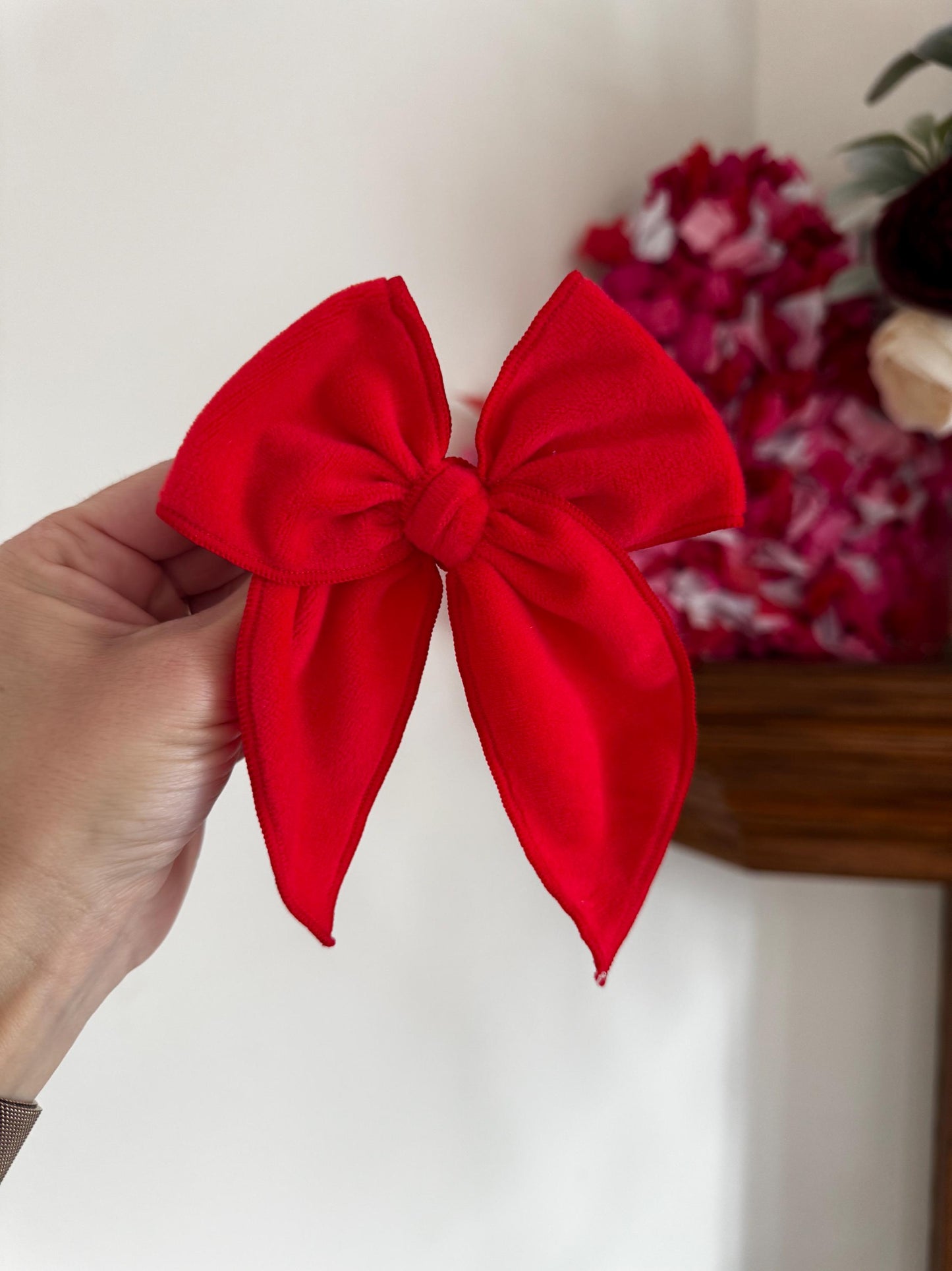 Set of 3 Medium Fable Bows Set, Bow Hair Clip, Barrette Hair Clip