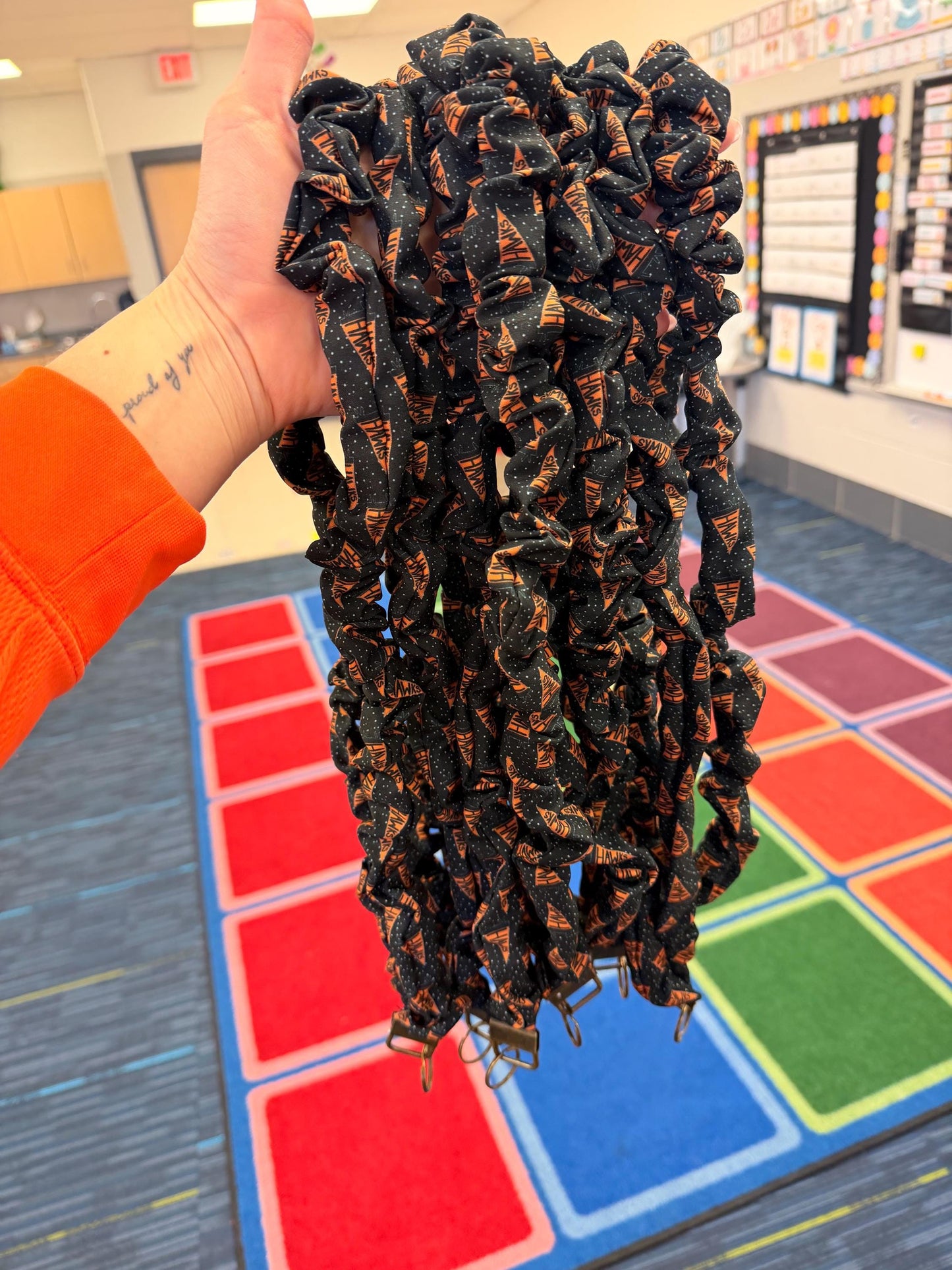 Hawks Teacher Lanyards