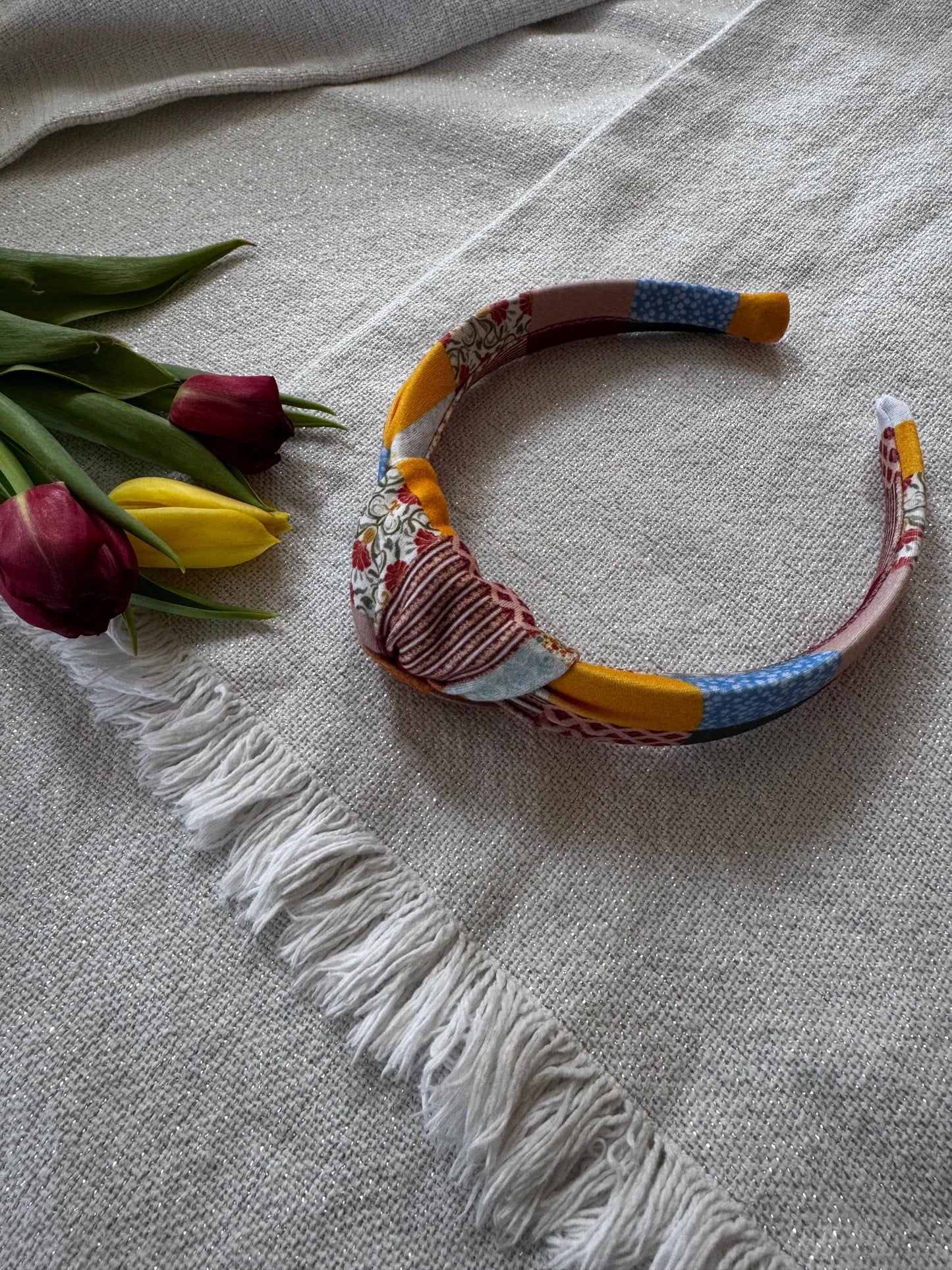 String Cheese, Patchwork Headband