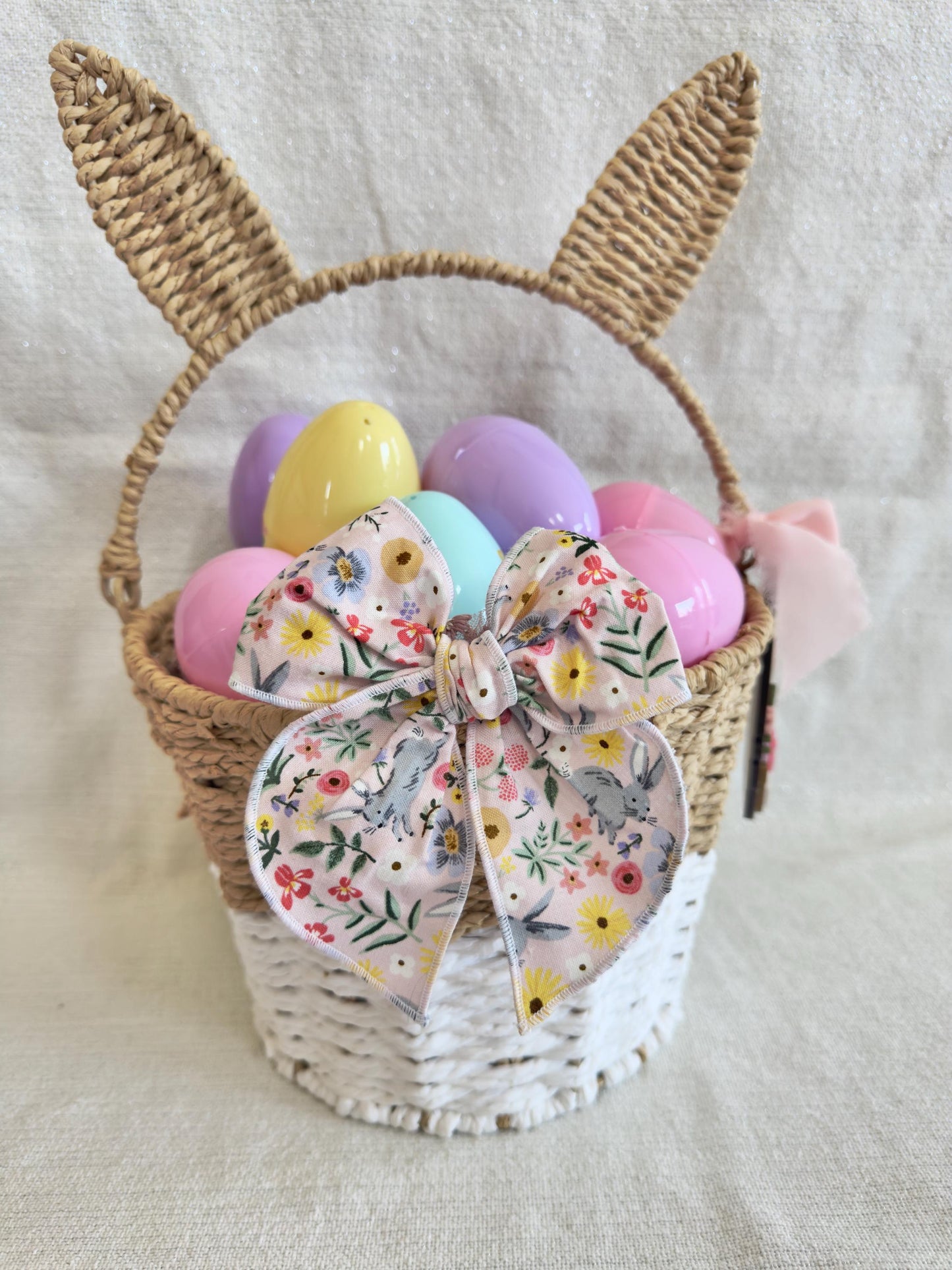 Rifle Paper Co Fable Bows, Bow Hair Clip, Barrette Hair Clip, Soft Hair Clip, Floral Clip, Spring Bow,  Barrette, Brynnbands