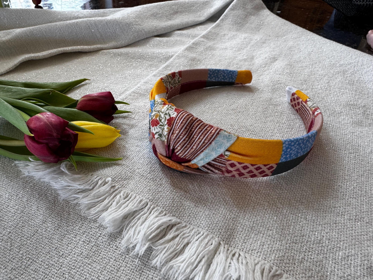 String Cheese, Patchwork Headband