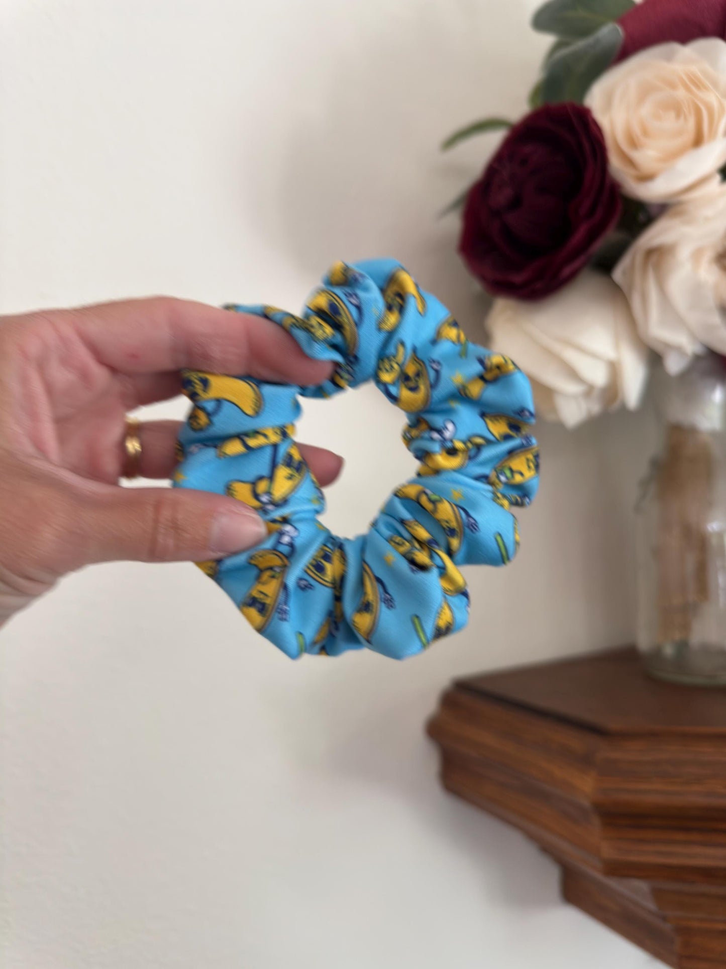 Banana Scrunchies, banana ball,