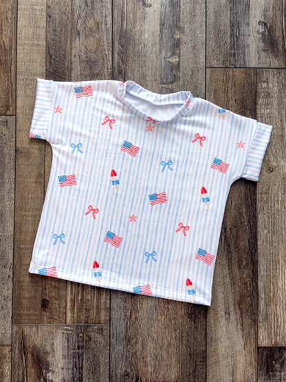Custom Back to School Evie Boxy Tee