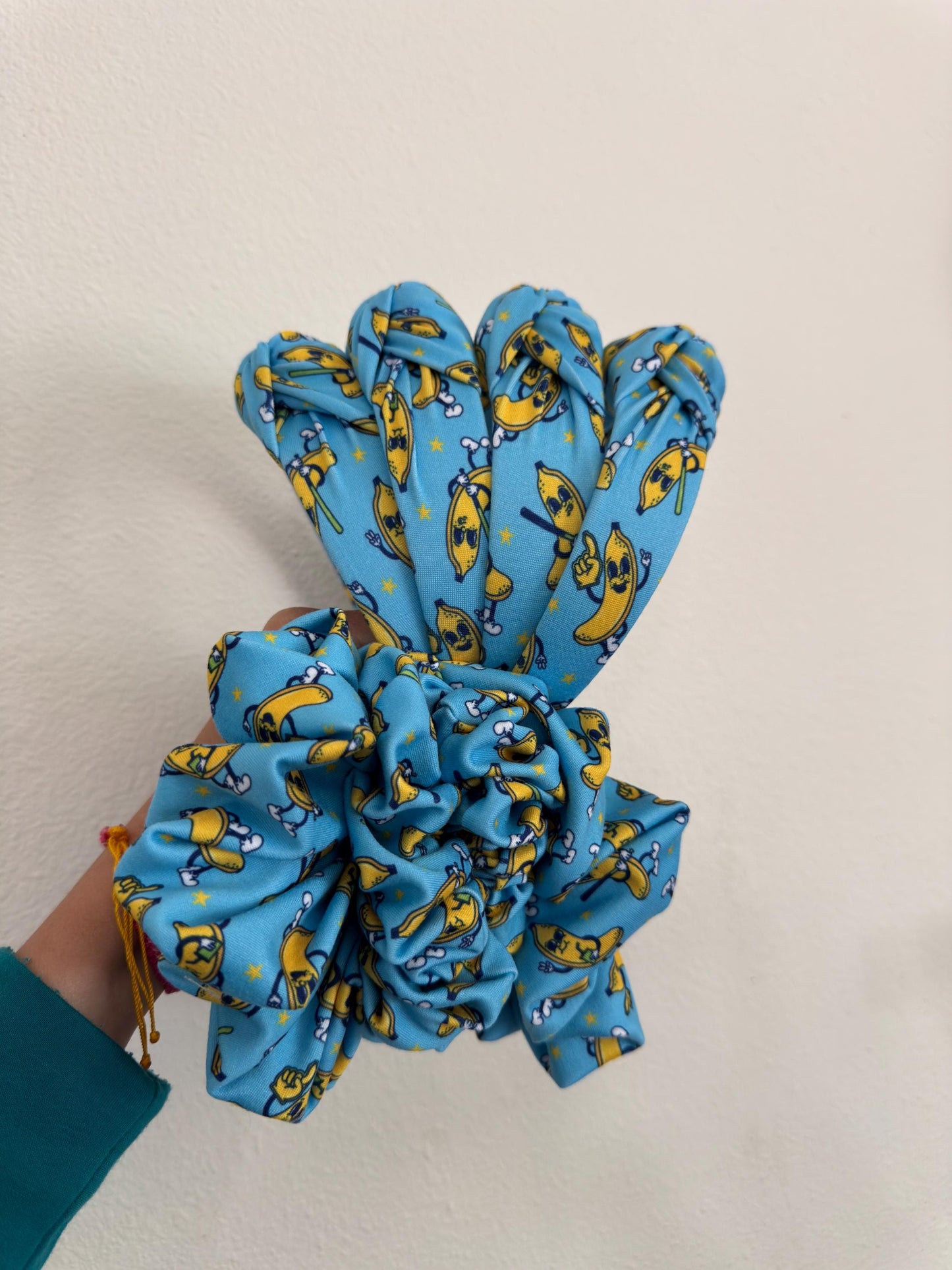Banana Scrunchies, banana ball,