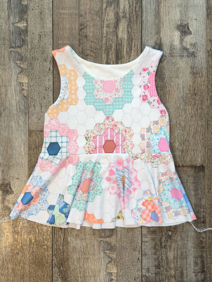 Custom Back to School Peplum Top