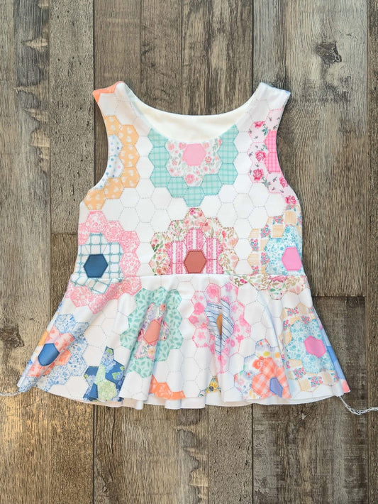 Custom Back to School Peplum Top